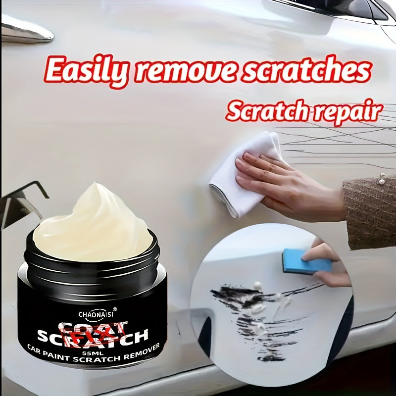 Car Scratch Remover and Swirl Remover Gel Kit - All-in-One Polishing and Waxing Formula for Paint Repair, Scratch Removal. Suitable for Motorcycles, Boats, RVs, and Aircraft.