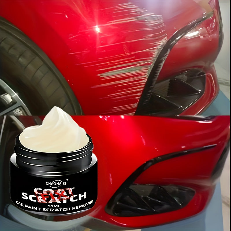 Car Scratch Remover and Swirl Remover Gel Kit - All-in-One Polishing and Waxing Formula for Paint Repair, Scratch Removal. Suitable for Motorcycles, Boats, RVs, and Aircraft.